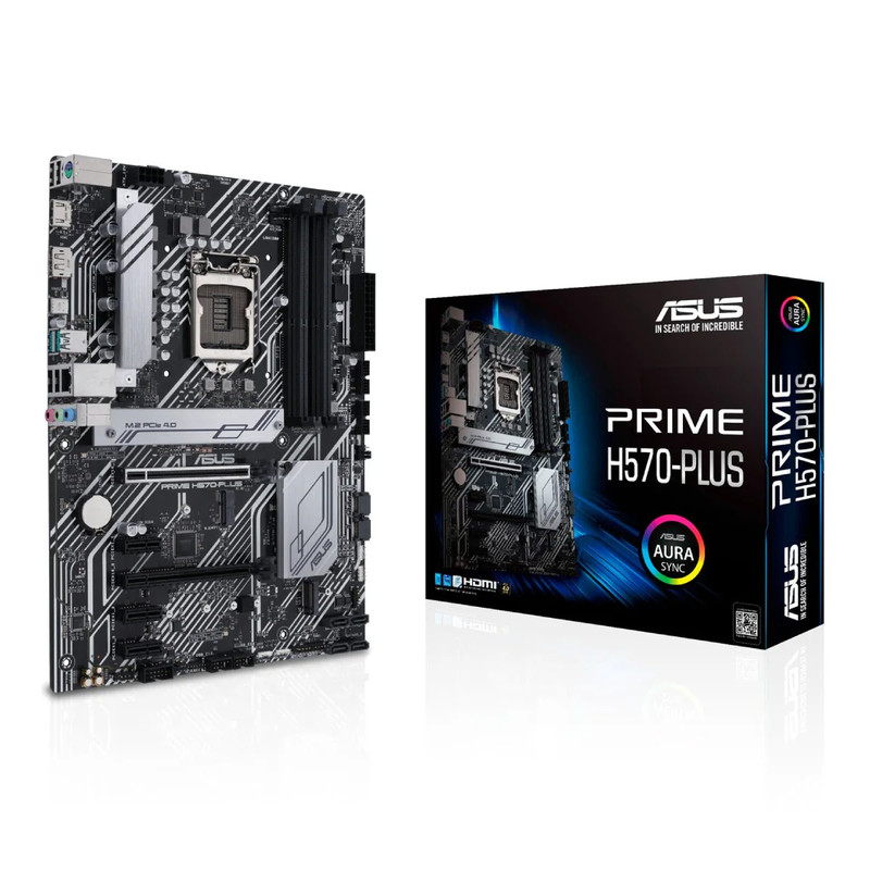 Asus Prime H570-Plus - DDR4 LGA1200 Intel Motherboard - اللوحة الأم